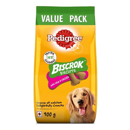 Pedigree Biscrok Biscuit With Milk And Chicken